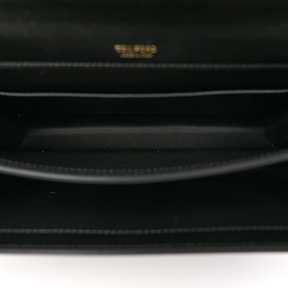 Tom Ford Palmellato Calfskin Medium Whitney Top Handle Bag Black 5 of 9