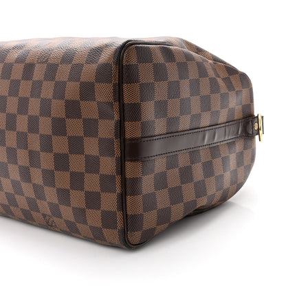Louis Vuitton Damier Ebene Speedy Bandouliere 35 9 of 14