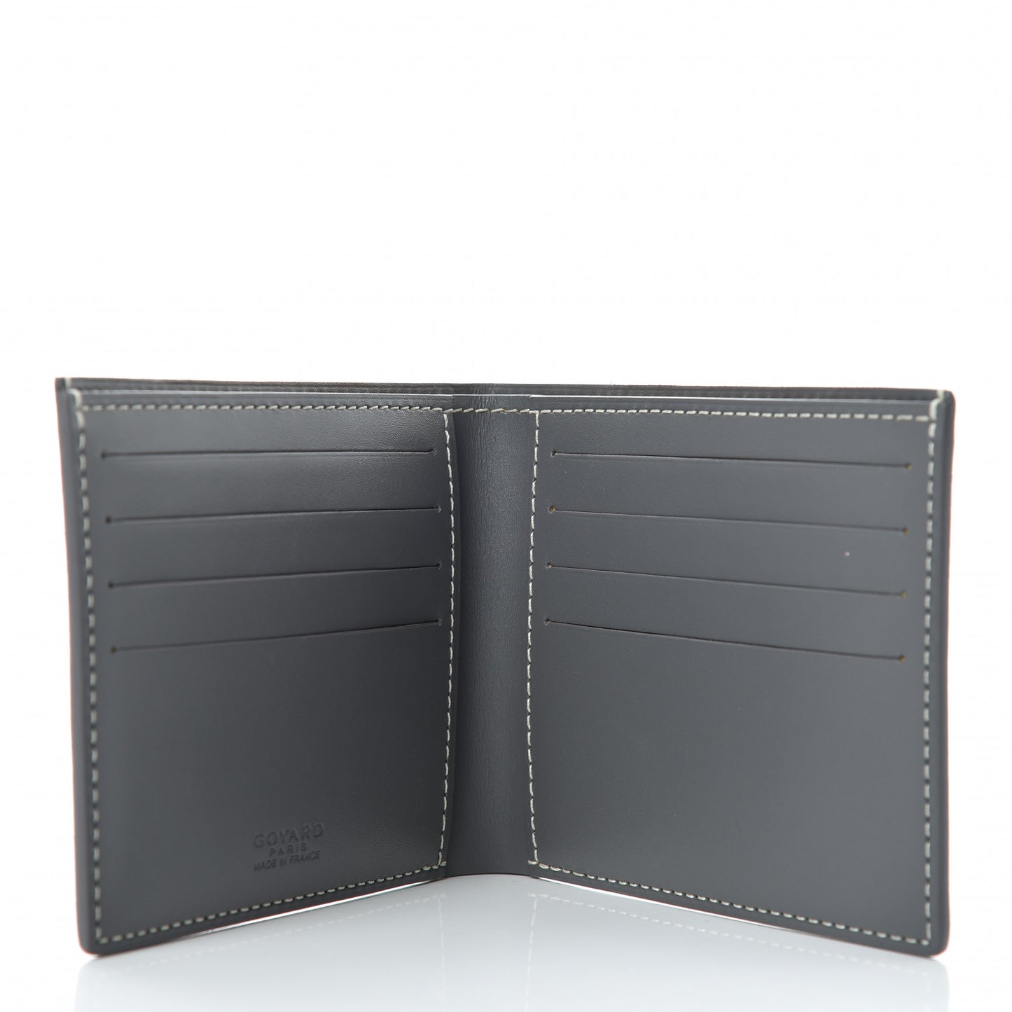 Goyardine Bi-Fold Victoire PM Wallet Grey