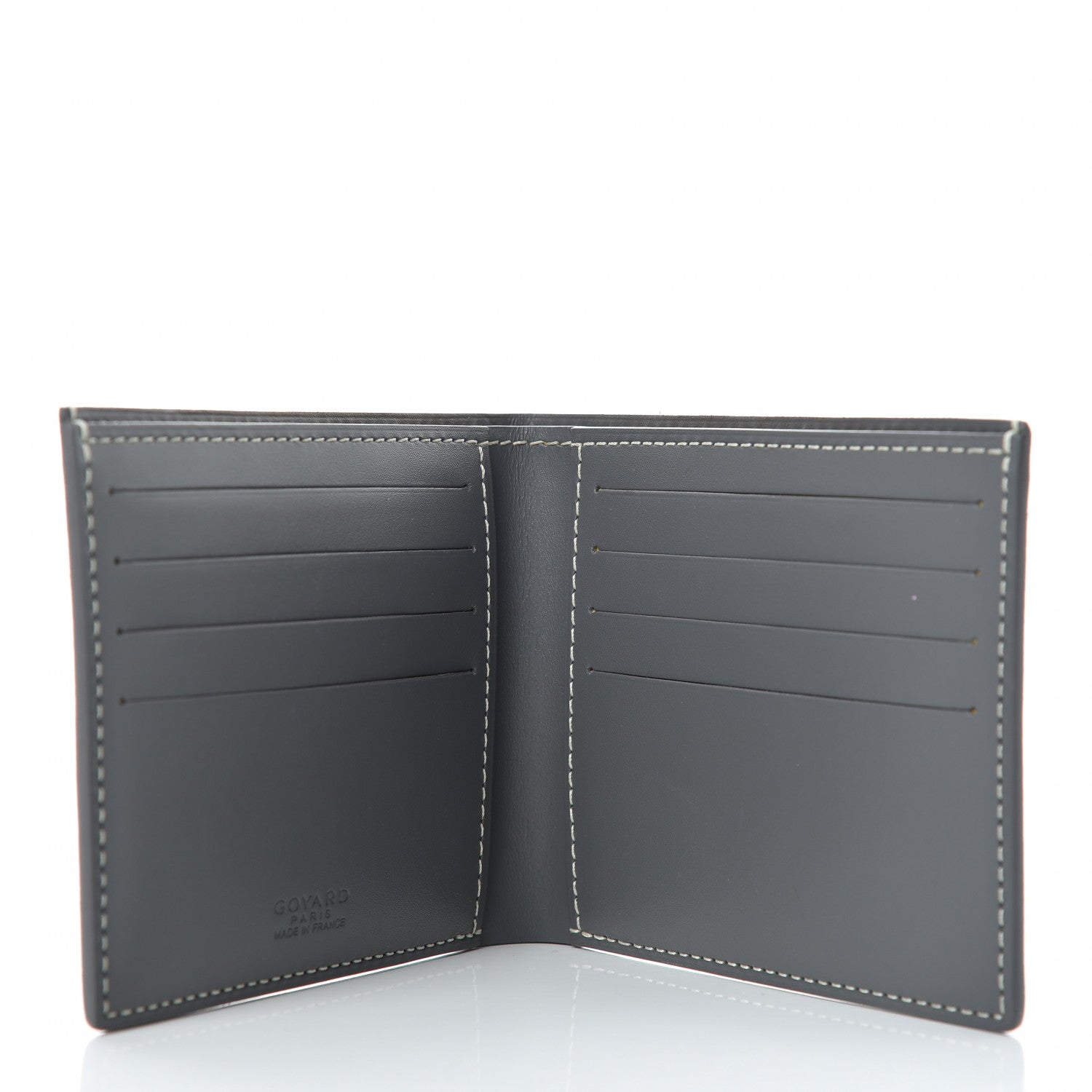 Goyard Goyardine Bi-Fold Victoire PM Wallet Grey 5 of 6
