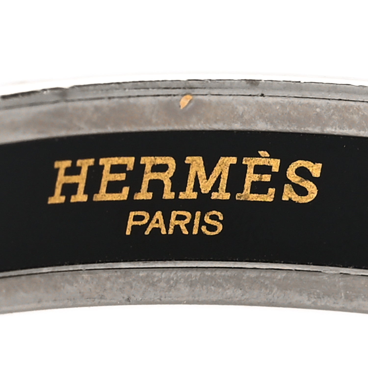 Hermes Enamel Printed Narrow Quadridge Bracelet 65 Art Moderne 4 of 5