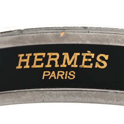 Hermes Enamel Printed Narrow Quadridge Bracelet 65 Art Moderne 4 of 5