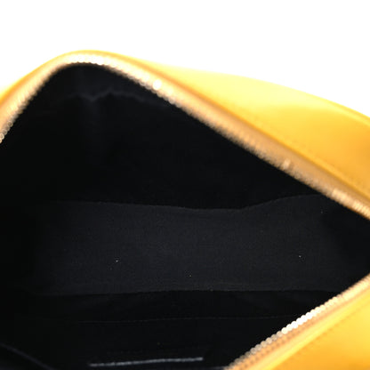 Saint Laurent Calfskin Matelasse Monogram Lou Camera Bag Safran 5 of 10