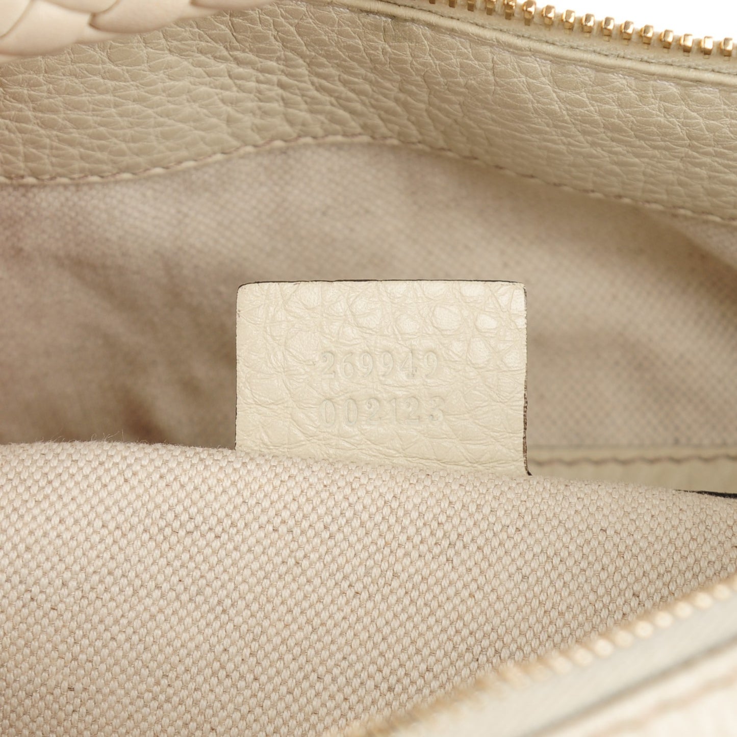 Monogram Medium Bella Hobo Off White