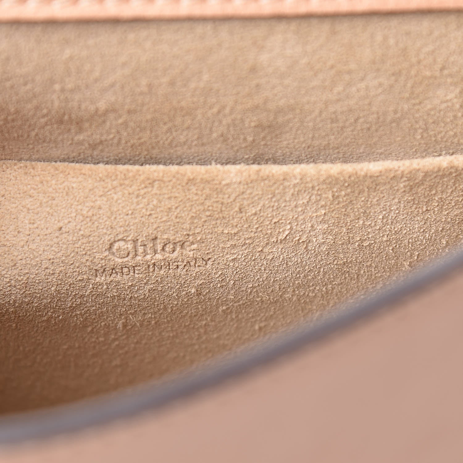 Chloe Calfskin Suede Medium Nile Bracelet Bag Biscotti Beige 6 of 9