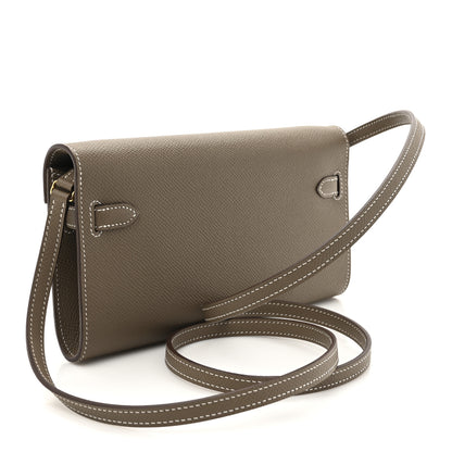 Hermes Epsom Kelly Wallet To Go Etoupe 3 of 11