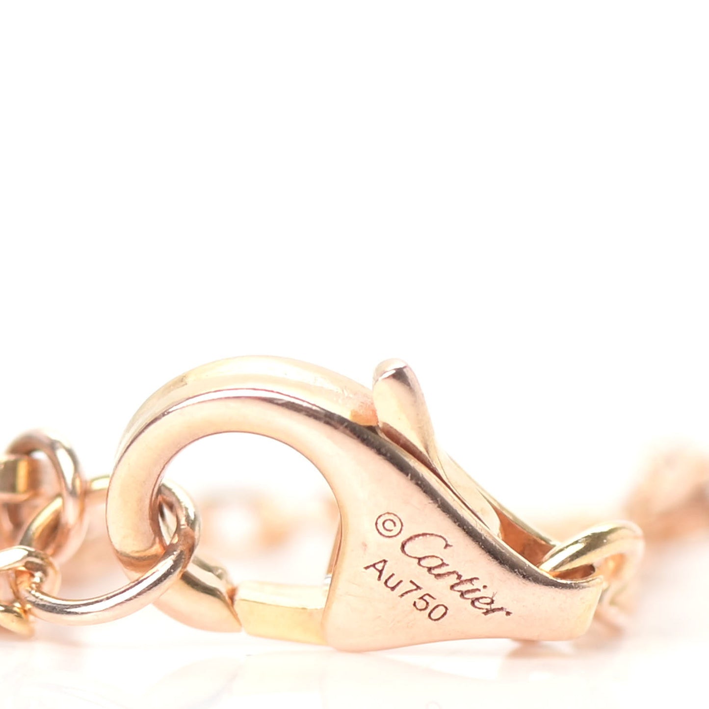 18K Pink Gold Diamond SM D'Amour Bracelet