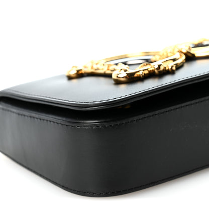 Dolce & Gabbana DOLCE GABBANA Calfskin DG Girls Phone Shoulder Bag Black 8 of 9