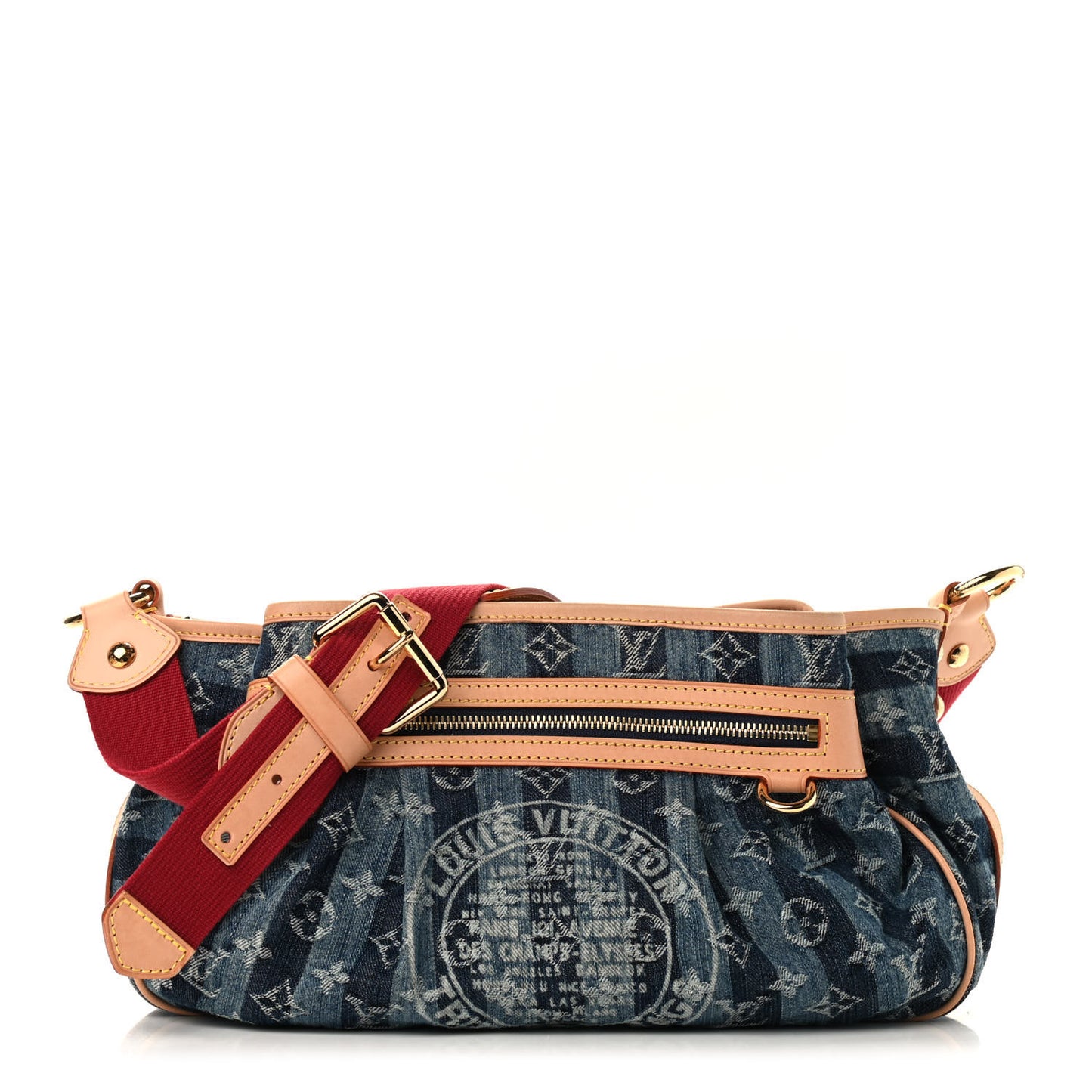 Denim Raye Porte Epaule MM