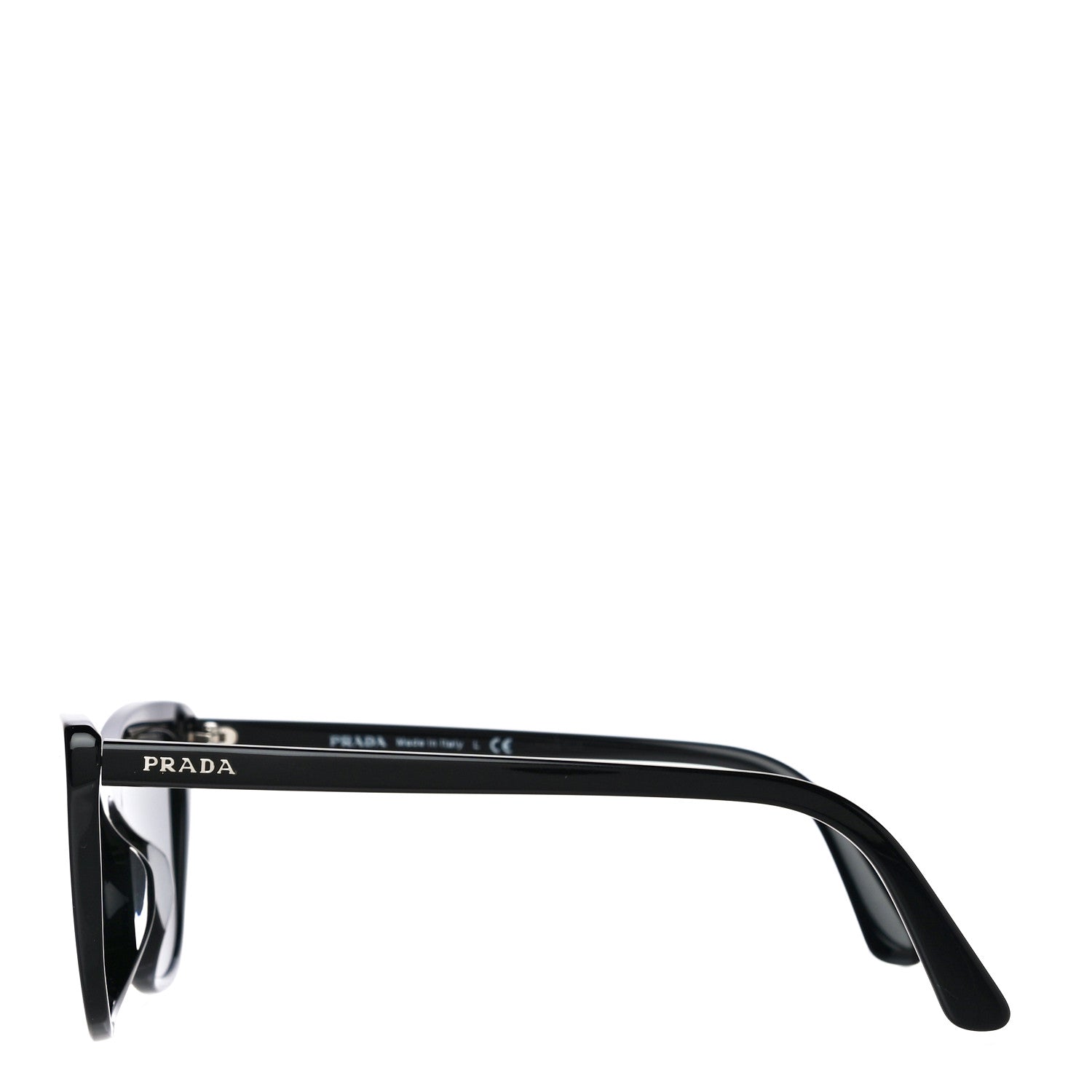 Prada Acetate Cat Eye Sunglasses SPR 01V Black 2 of 6