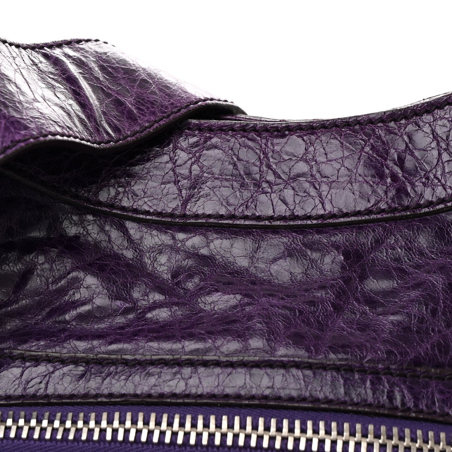 Balenciaga Agneau Giant 21 Silver Hardware City Raisin 8 of 12
