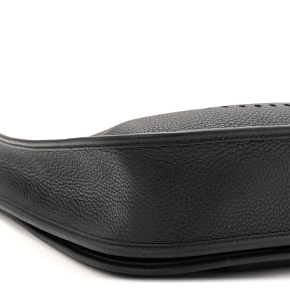 Hermes Taurillon Clemence Evelyne III PM Black 9 of 11