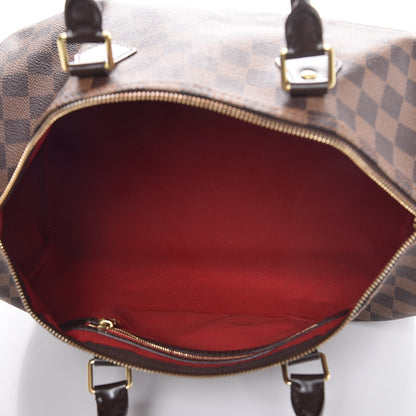 Louis Vuitton Damier Ebene Speedy 35 5 of 8