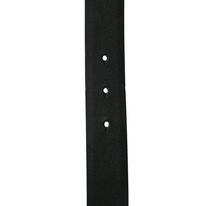 Chanel Calfskin CC Reversible Belt 75 Black Burgundy 4 of 8