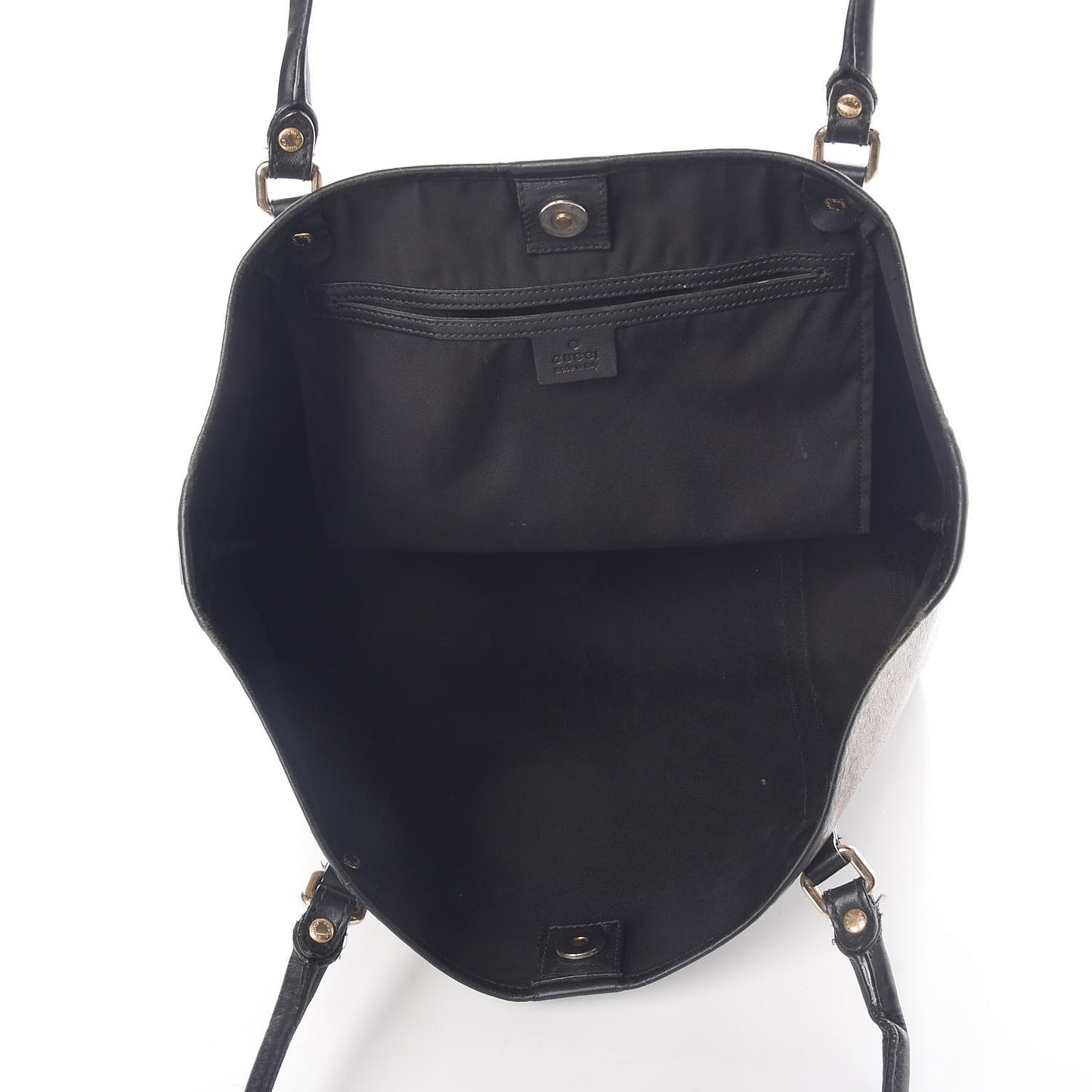 Lurex Monogram Medium Joy Tote Black
