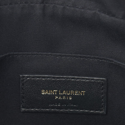 Saint Laurent Calfskin Matelasse Monogram Lou Camera Bag Dark Legion Red 6 of 9