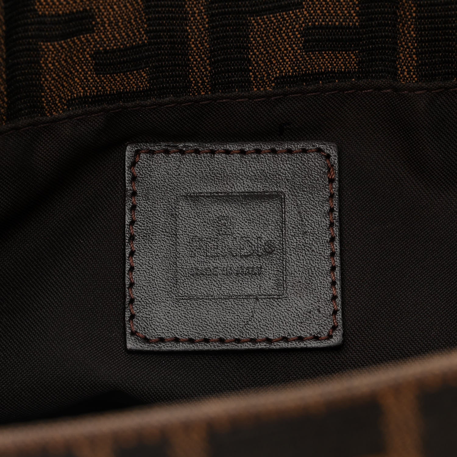 Fendi Zucca Baguette Bag Tobacco 8 of 15