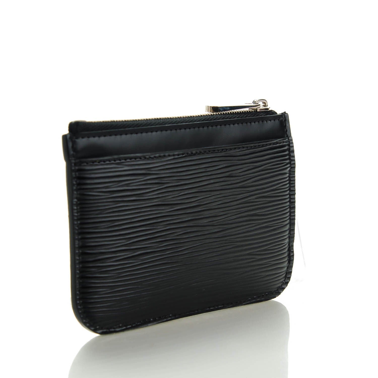Louis Vuitton Epi Key Pouch Black 3 of 7