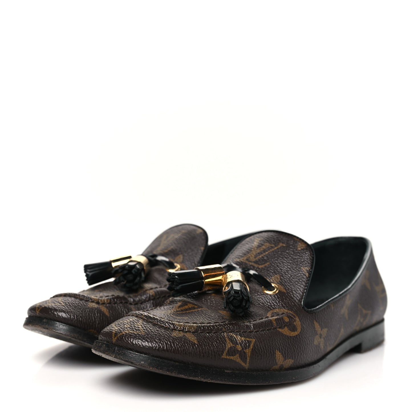 Monogram Society Loafers 36