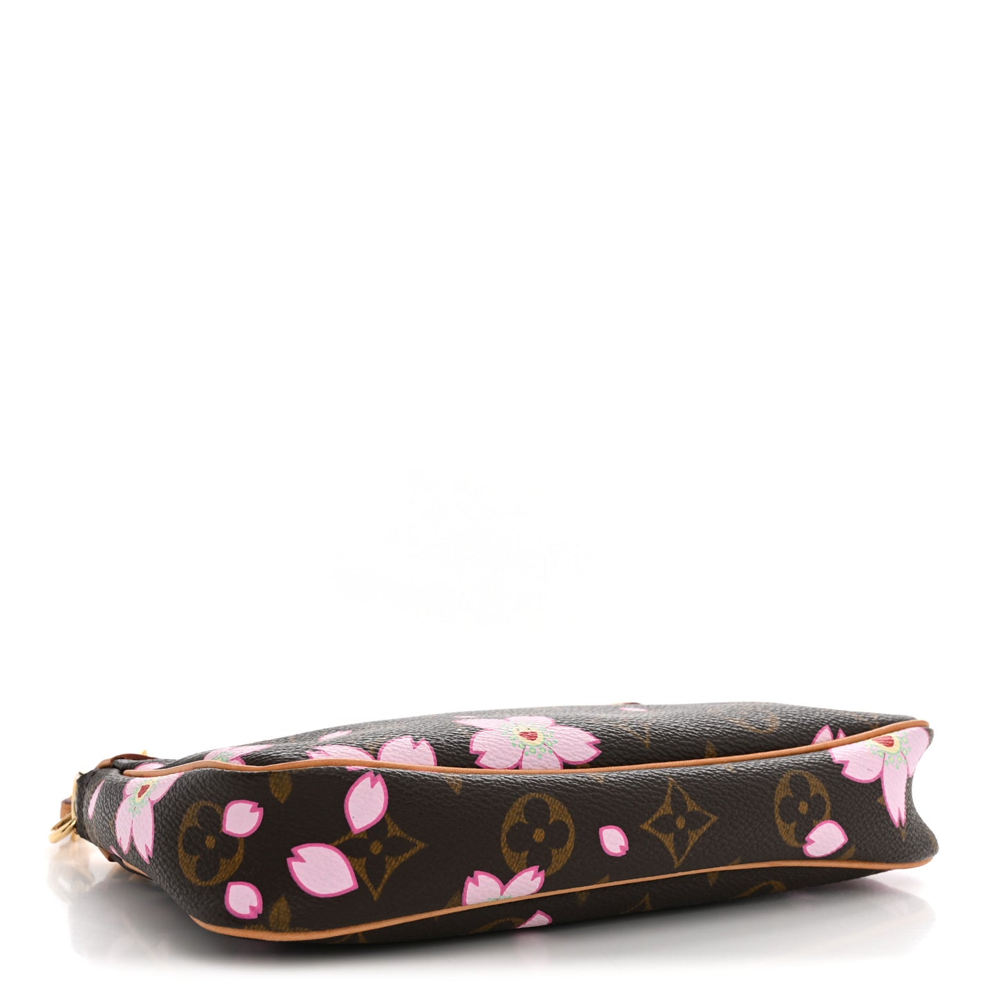 Monogram Cherry Blossom Pochette Accessories Brown