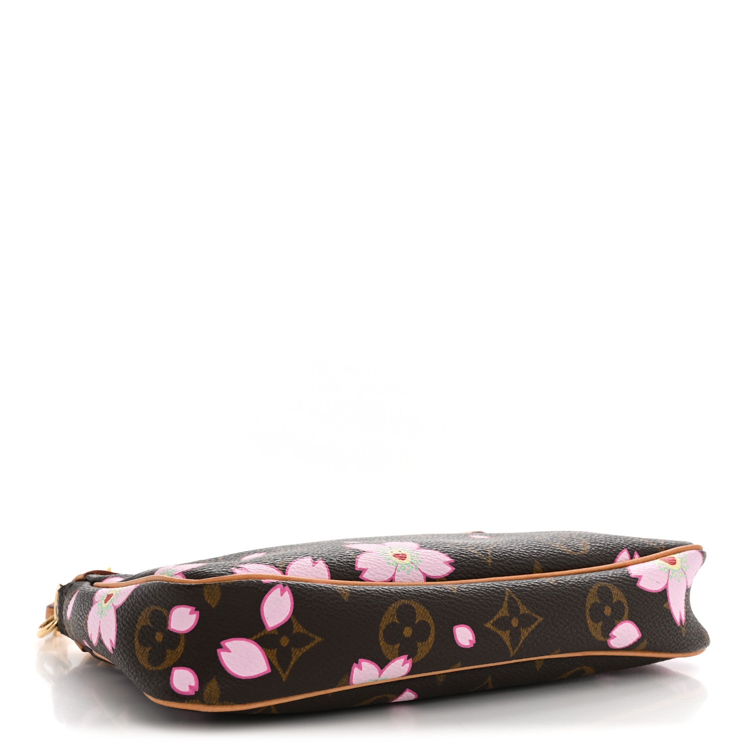 Louis Vuitton Monogram Cherry Blossom Pochette Accessories Brown 4 of 12