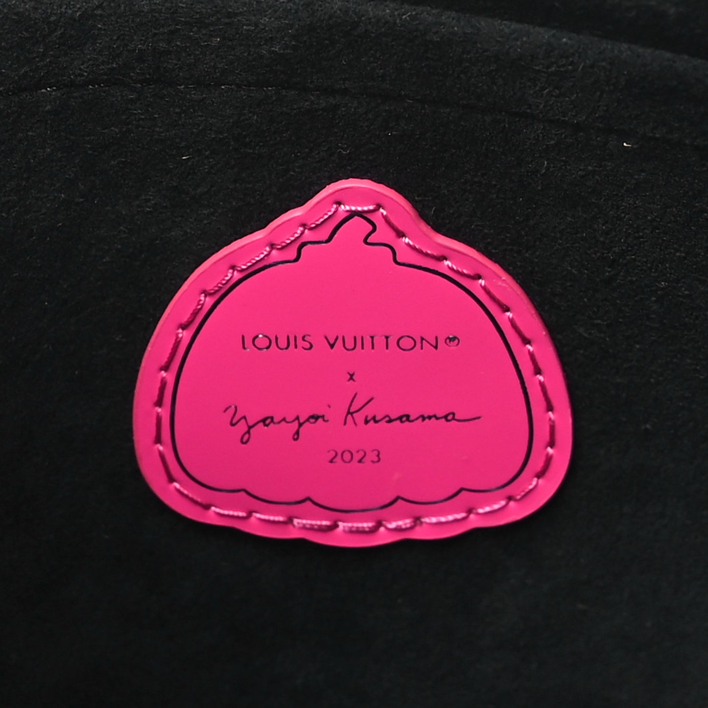 LV X YK Empreinte Multi Pochette Accessories Black Fuchsia