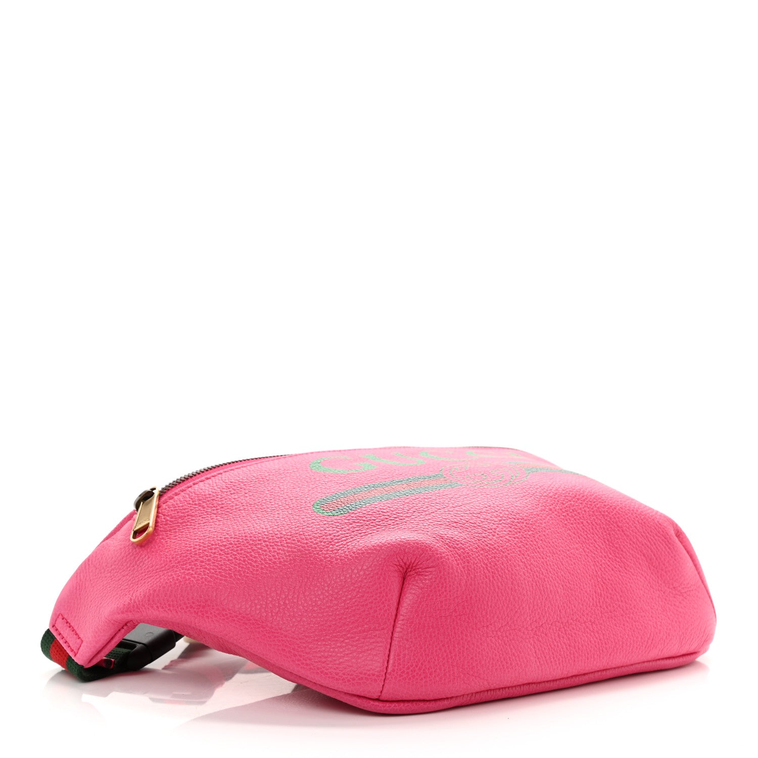Gucci Grained Calfskin Logo Belt Bag Pink 4 of 8