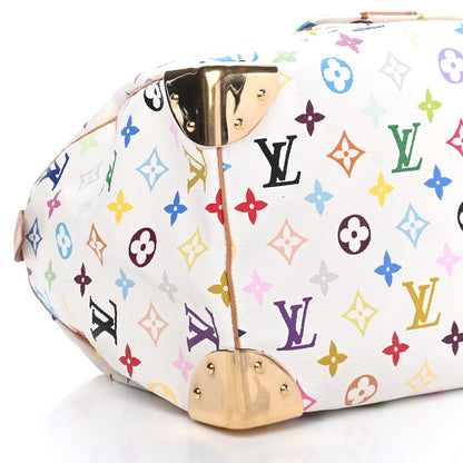 Louis Vuitton Monogram Multicolor Speedy 30 White 7 of 8