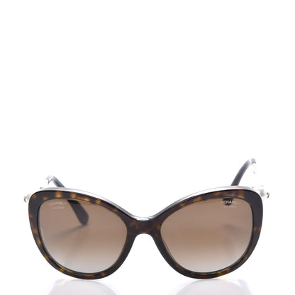 Chanel Cat Eye Pearl Sunglasses 5340-H Tortoise 2 of 8