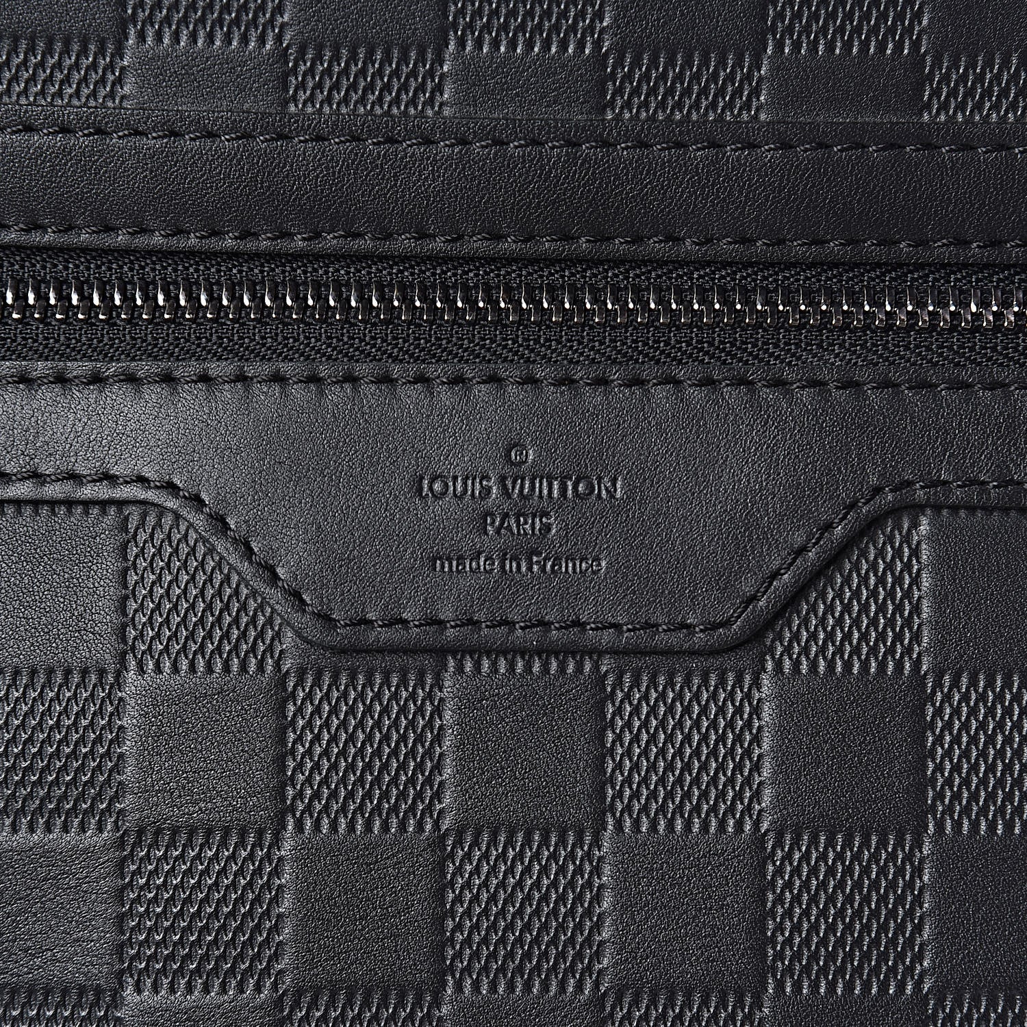 Louis Vuitton Damier Infini Calypso MM Black 6 of 10
