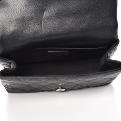 Chanel Grained Calfskin Quilted 2.55 Reissue Flap Belt Bag Clutch Black 5 of 7