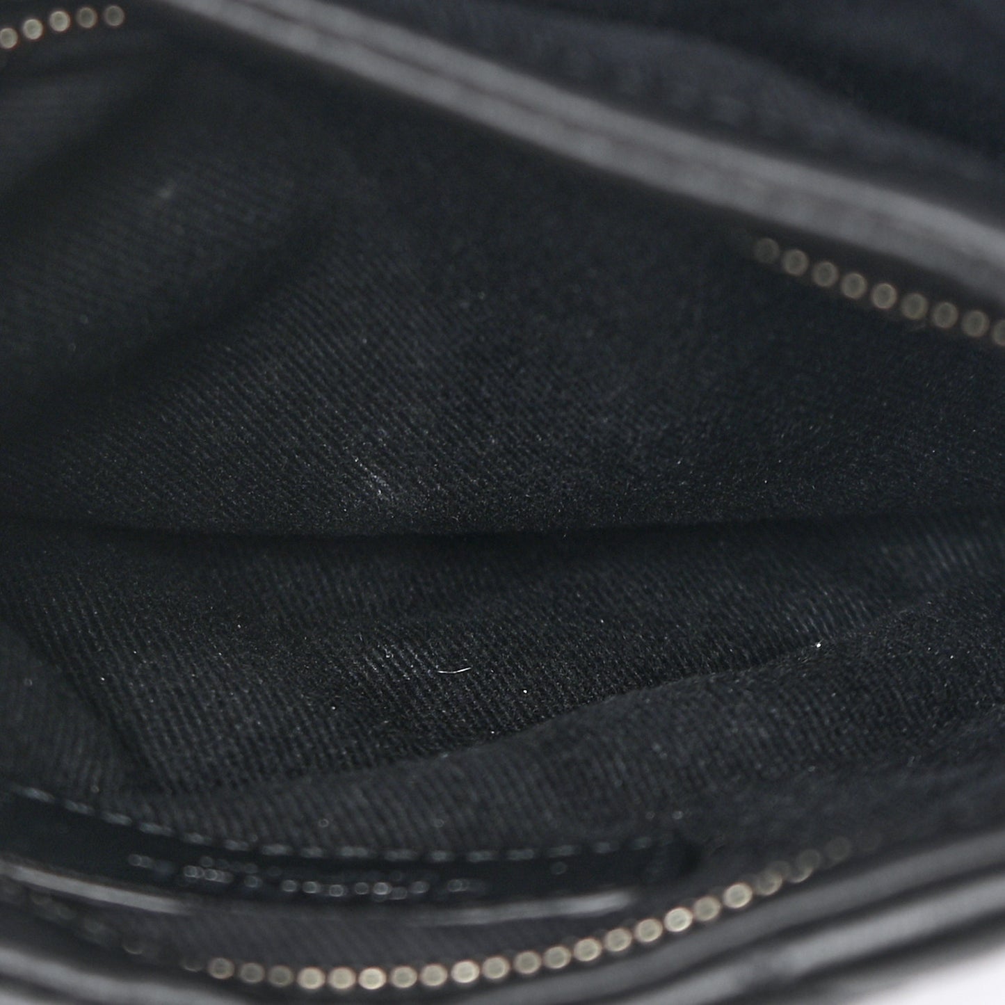 Lambskin Quilted Crossbody Bag Black