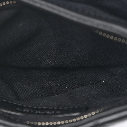 Chanel Lambskin Quilted Crossbody Bag Black 9 of 23