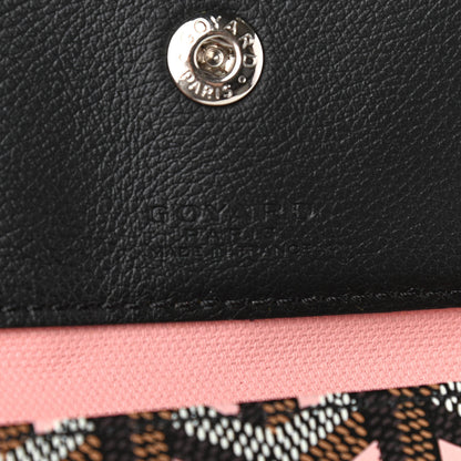 Goyard Goyardine Saint Louis Claire Voie GM Black Pink 6 of 10