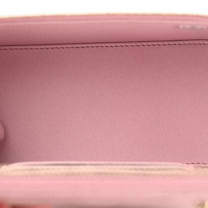 Chanel Lambskin Quilted Small Top Handle Vanity Case With Chain Pink 5 of 12