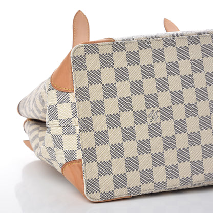 Louis Vuitton Damier Azur Hampstead MM 9 of 14