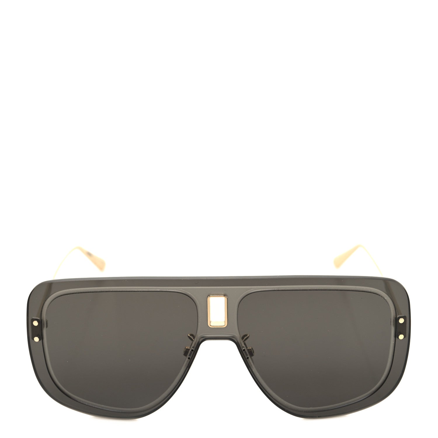 Christian Dior UltraDior Mask Sunglasses Gold Grey 2 of 7