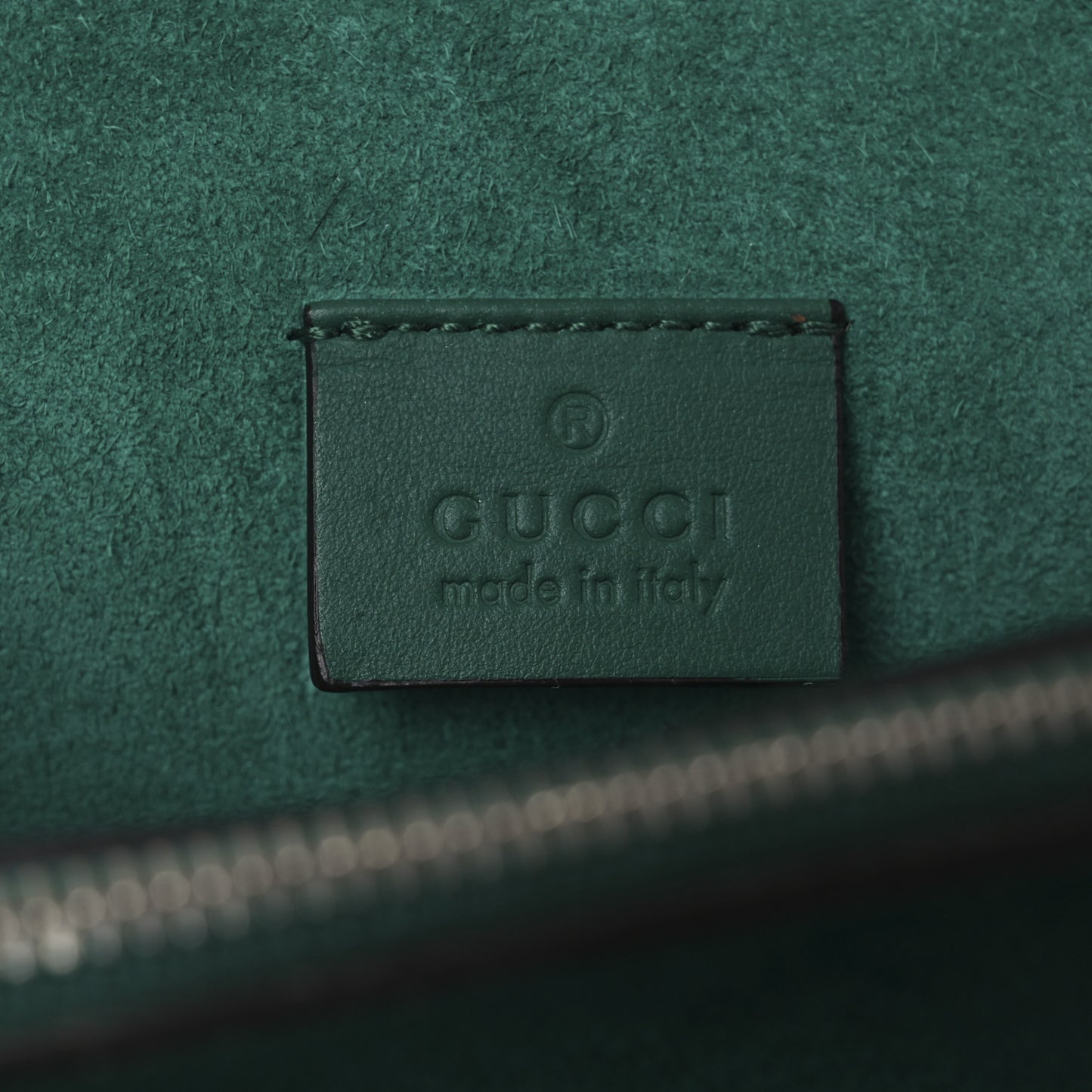 GG Supreme Monogram Willow Hill Embroidered Small Dionysus Shoulder Bag Emerald