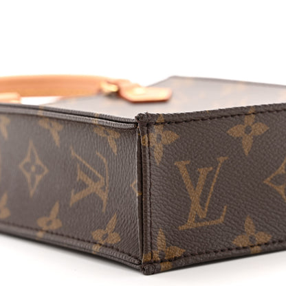 Louis Vuitton Monogram Petit Sac Plat 9 of 11