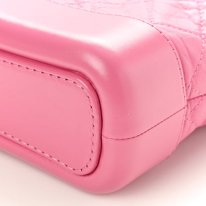 Chanel Aged Calfskin Quilted Small Gabrielle Hobo  Pink 10 of 10