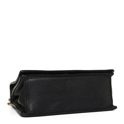 Christian Dior Grained Calfskin Small Diorama Flap Bag Black 3 of 11