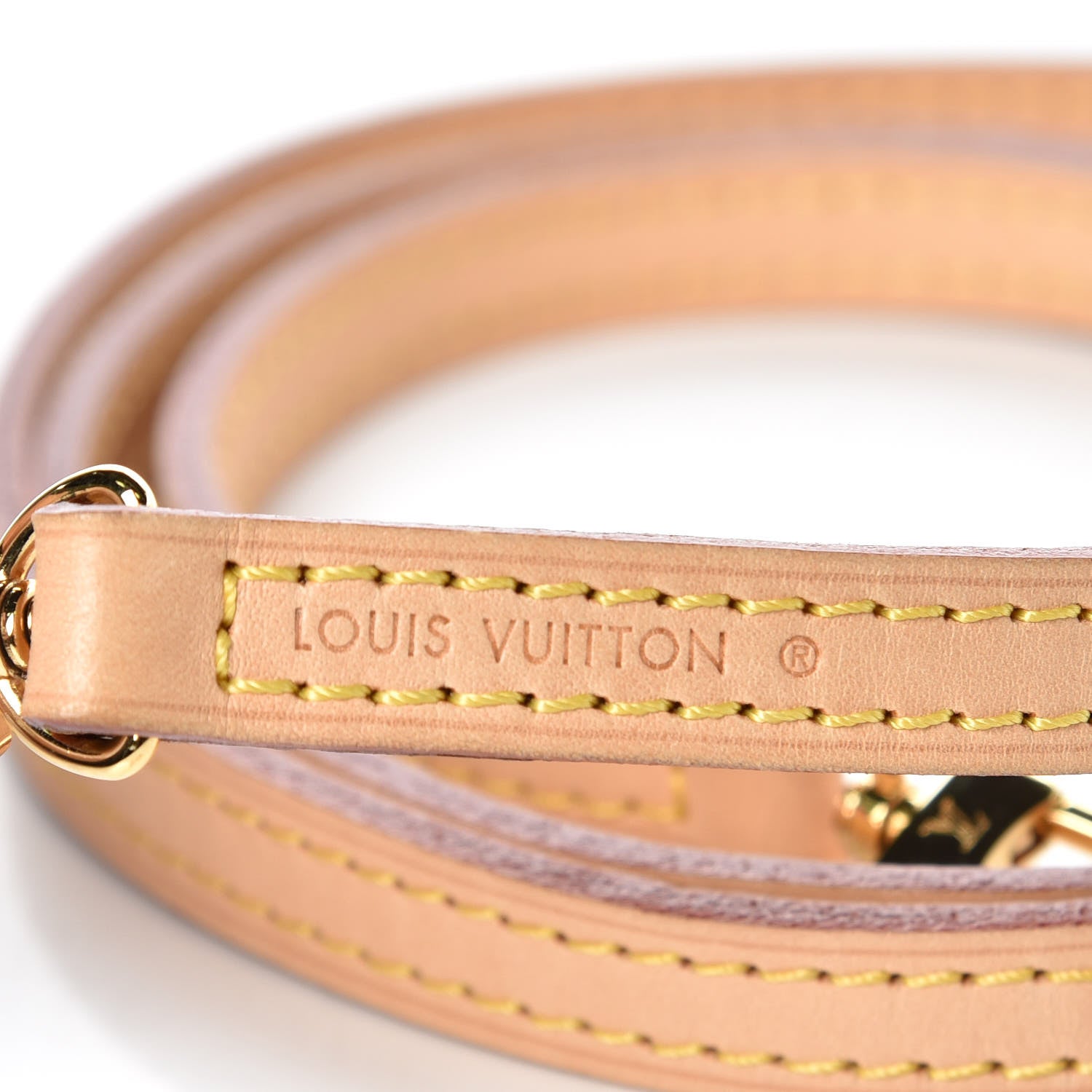 Louis Vuitton Vachetta 12mm Long Shoulder Strap 2 of 4