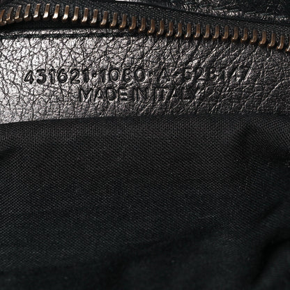 Balenciaga Agneau Classic Hardware Graffiti Handles S City Black 7 of 11