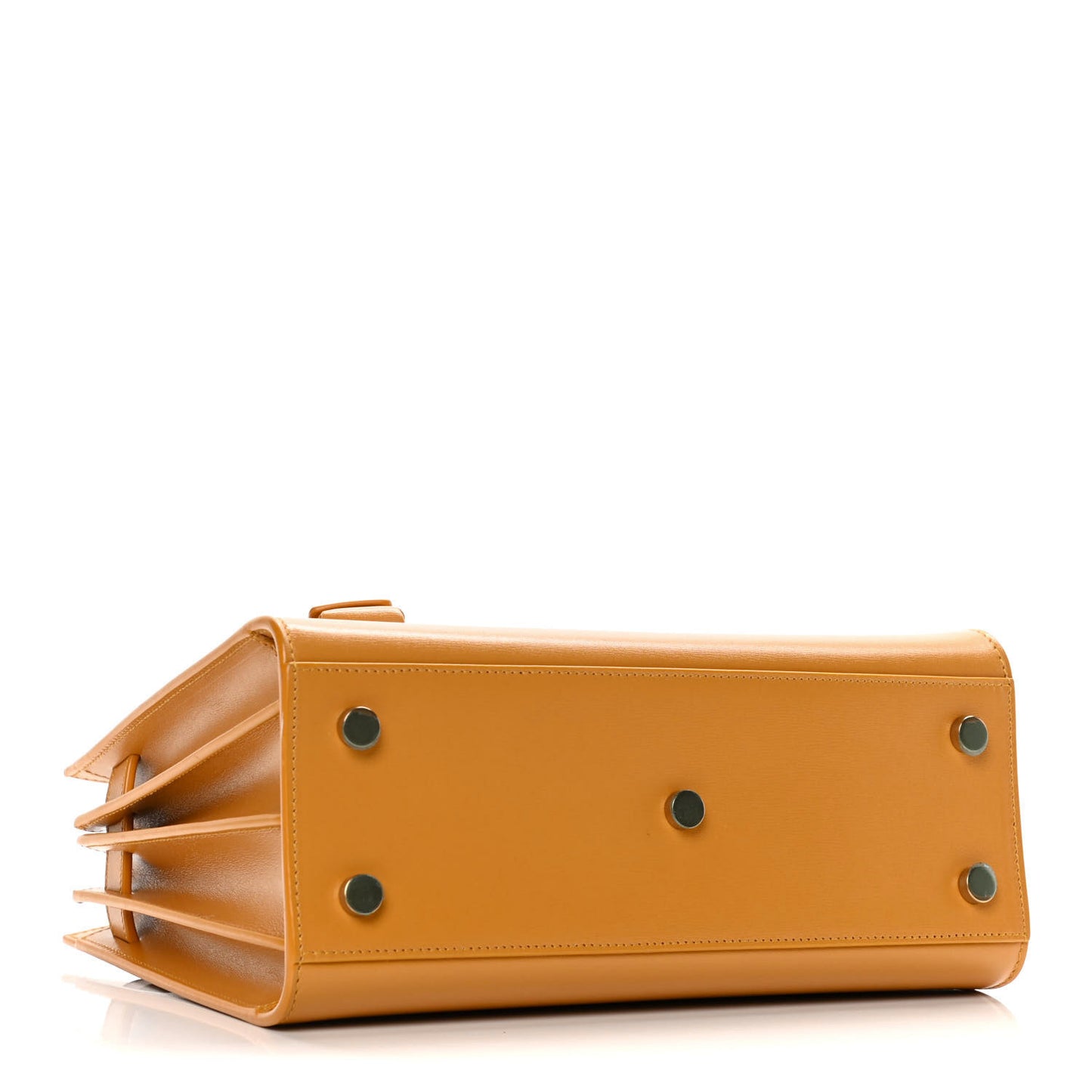 Palmelatto Calfskin Baby Sac De Jour Senape Yellow