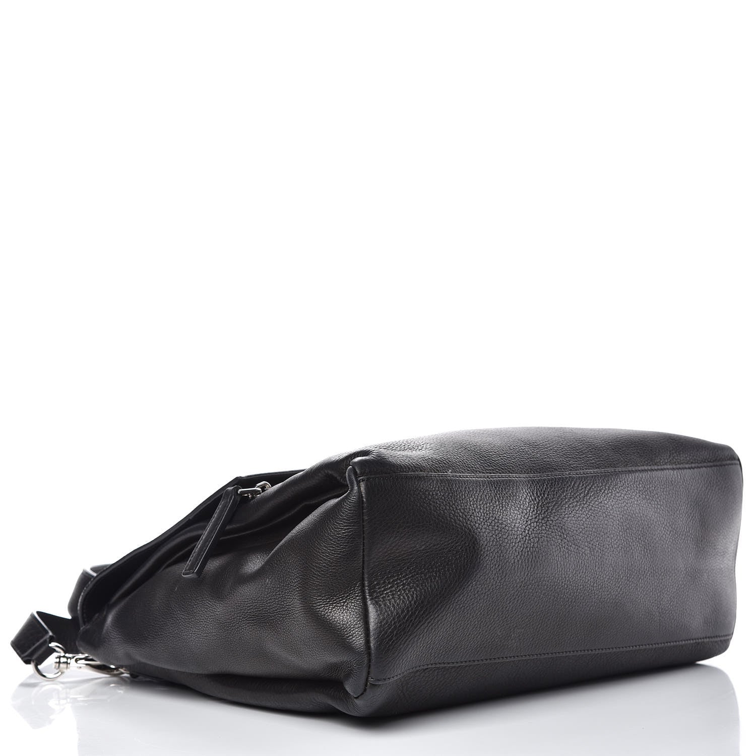 Givenchy Waxy Grained Calfskin Medium Pandora Pure Flap Bag Black 4 of 16