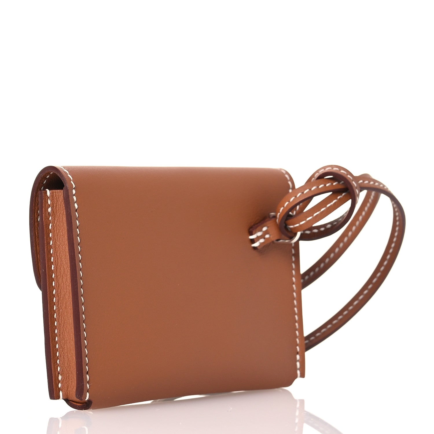 Hermes Swift Hermesnap Card Holder Gold 3 of 9