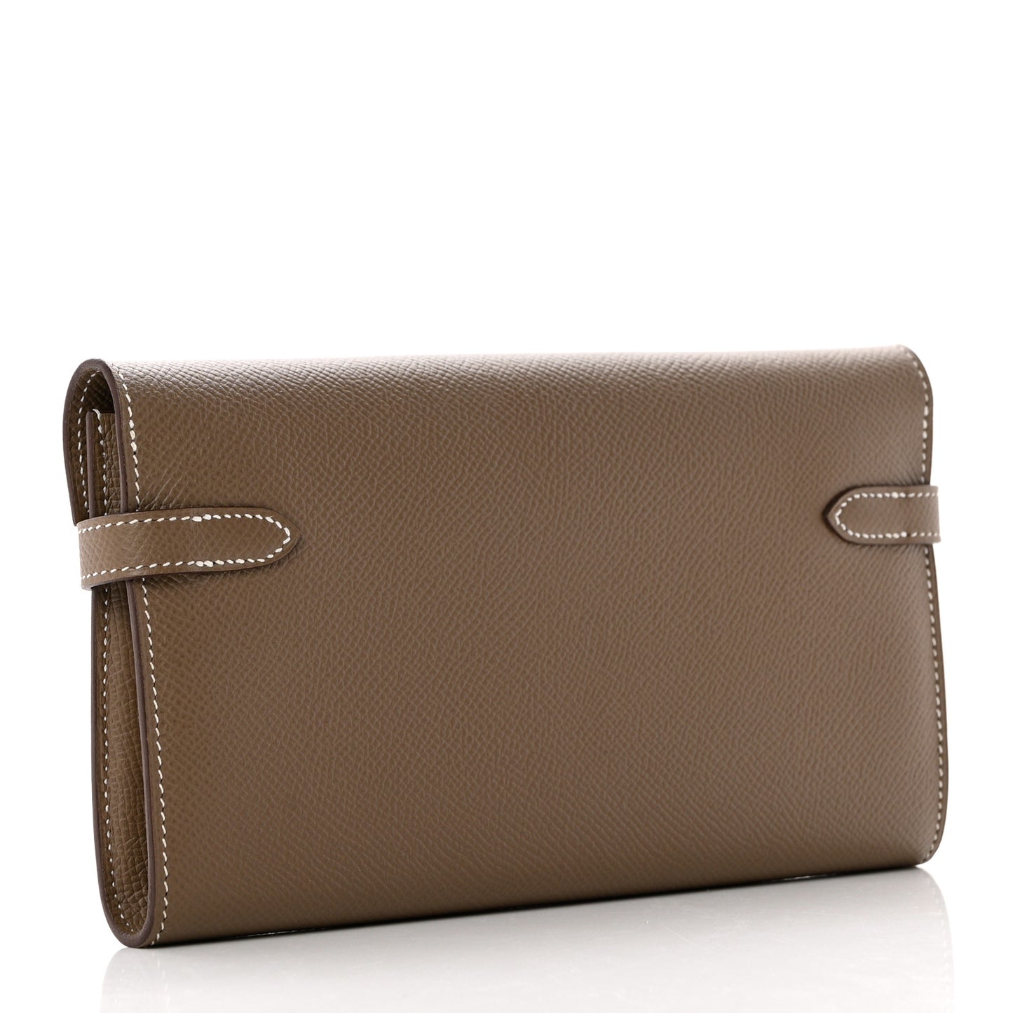 Epsom Kelly Longue Wallet Etoupe