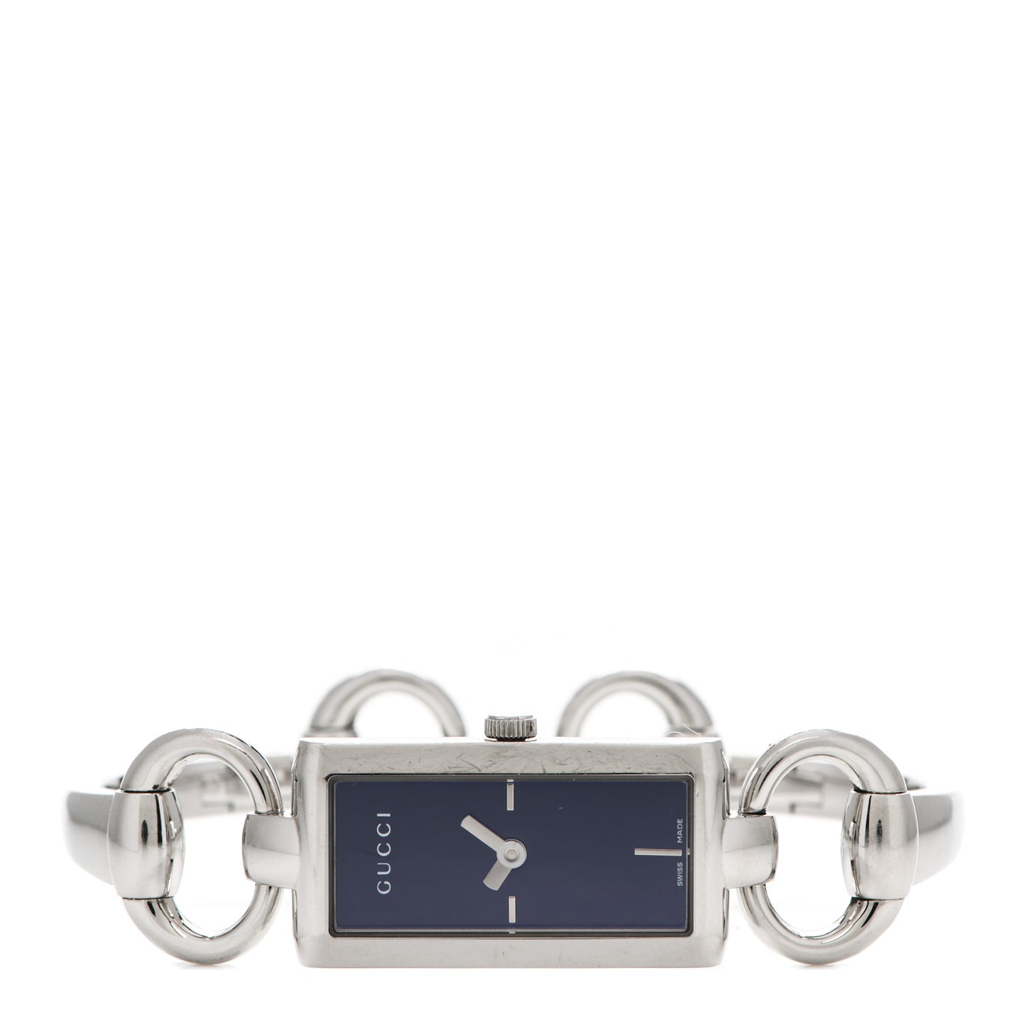 Stainless Steel Diamond 17mm Tornabuoni Quartz Watch Blue