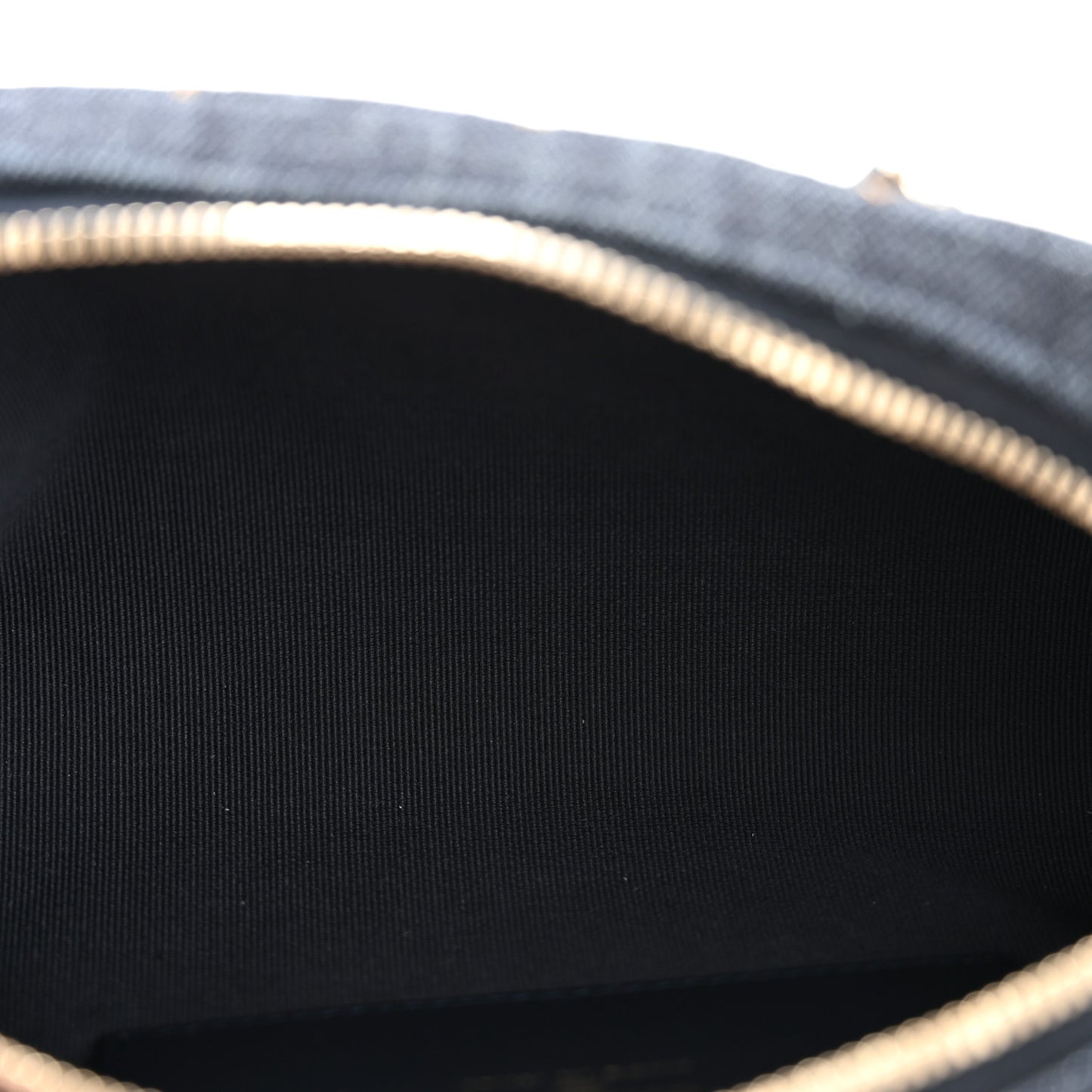 Denim Quilted Clutch With Chain Dark Blue Orange