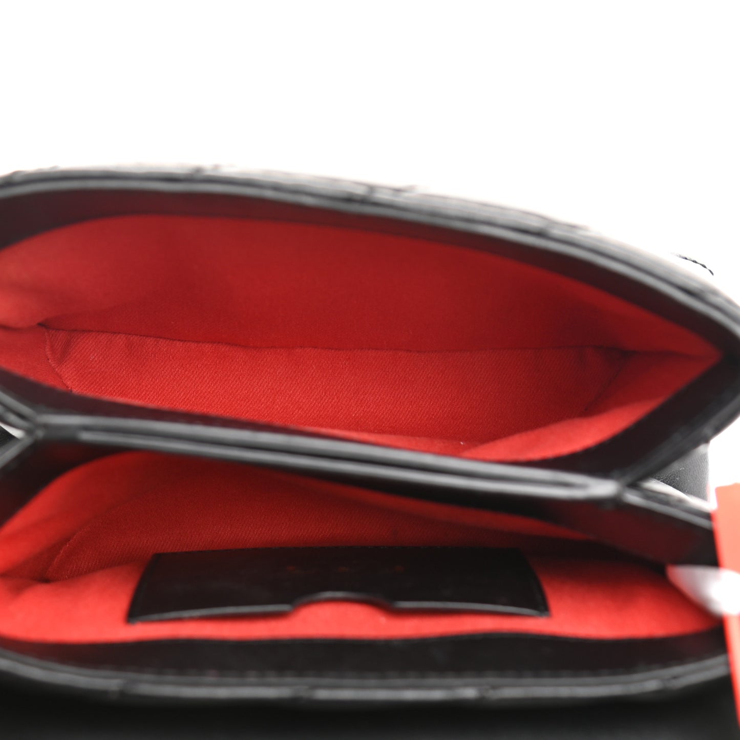 Calfskin Diagonal Quilted Jackhammer 19 Shoulder Bag Black